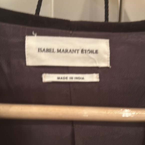 Isabel Marant ETOILE women Velvet jacket “Lalia” in black size 40 - Picture 9 of 11